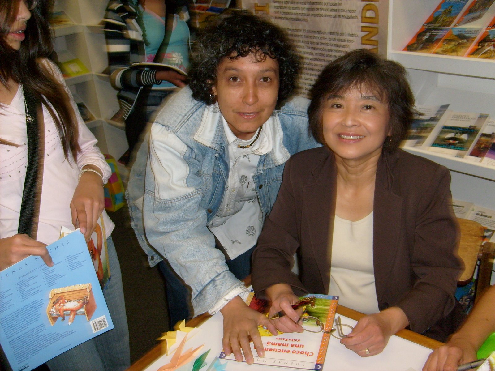 Sandra Luz Páez y Keiko Kasza