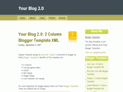 your blog 2.0