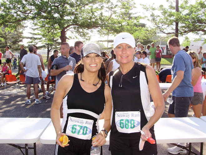 Kelly & I After the Seaway Run 5k