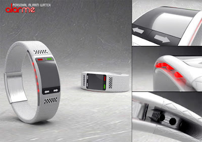 The AlarMe - Personal Wrist Alarm Concept
