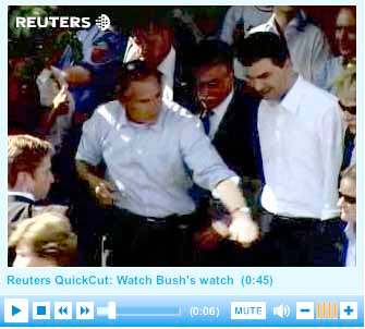 Watch The Watch - President Bush Gets Swiped by Albanian Gypsies