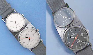 Two Timing Bastards - Double Dial Dual Time-Zone Watches