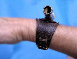 No Time For a 19th Century English Bicycle Wrist-Horn & 21st Century Wristcam