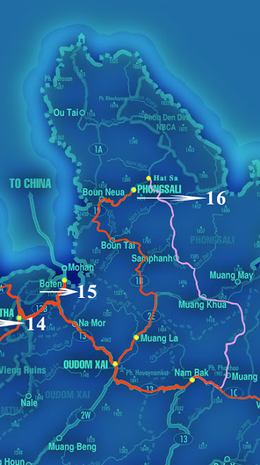 Laos Map A2