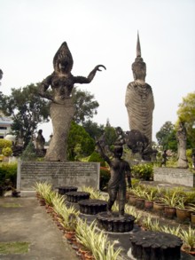 The Buddha was born at Lumbini Garden.