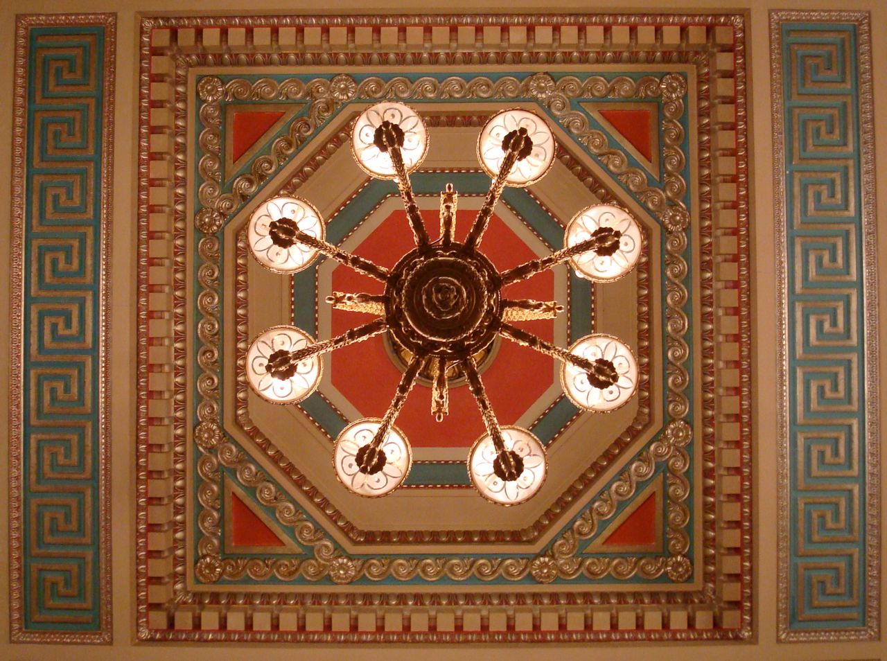 Ceiling in the Great Hall, Stormont (Parliament Building)