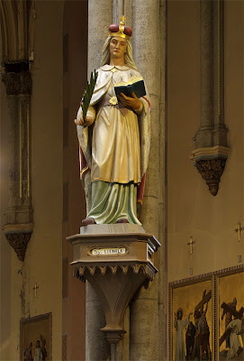Saint John Nepomuk Roman Catholic Chapel, in Saint Louis, Missouri, USA - Saint Ludmila