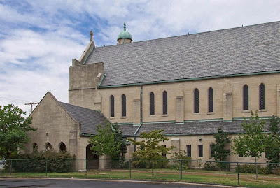 Saint Mary Magdalen Roman Catholic Church, in Brentwood, Missouri, USA - exterior