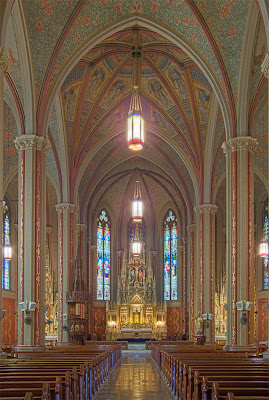 Saint Francis de Sales Oratory, in Saint Louis, Missouri, USA - interior