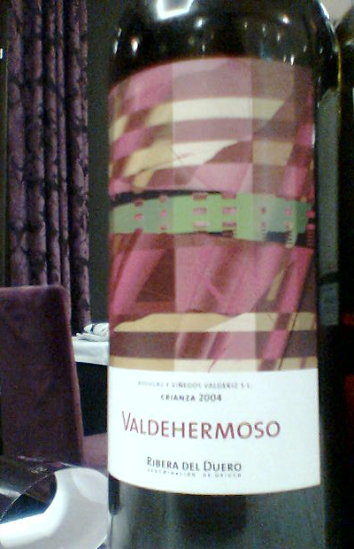 Valdermoso 2004, D.O. Ribera del Duero