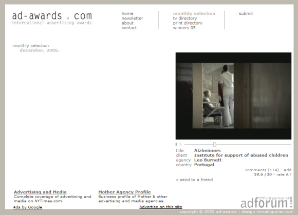 Leo Burnett - Public Service - TV - Alzheimers (Lisbon) em ad-awards.com