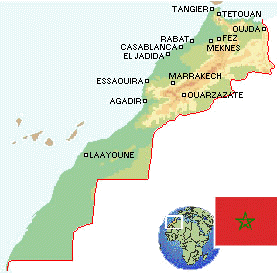 Morrocco Map