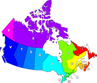 Canada+postal+code+map