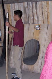 Doorway in Eskimo home