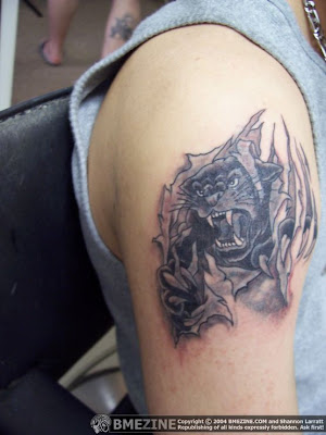 Black Panther Tattoo Design. Best pictures collection of Tattoo Designs.