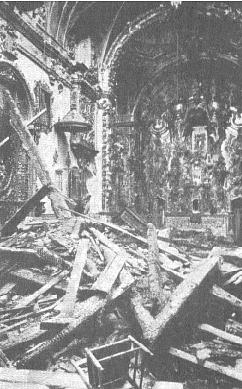quema de iglesias durante la II república española