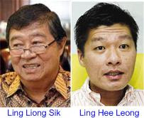 Ling Liong Sik and Ling Hee Leong