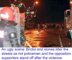 Malaysia Riot Clash