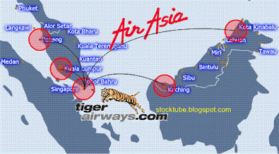 AirAsia TigerAirways new routes