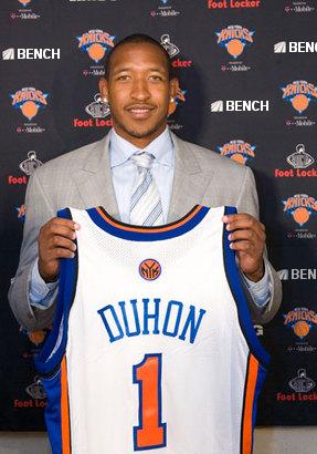 Chris Duhon is number one (in terms of number of wide open threes missed)