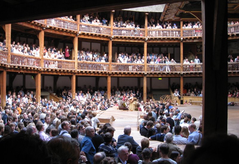Audience at the Globe Theatre