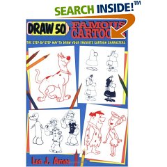 [draw 50 famous cartoons step by step book lee j ames search picture image isbn 0385195214.jpg]