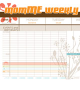 momME weekly planner