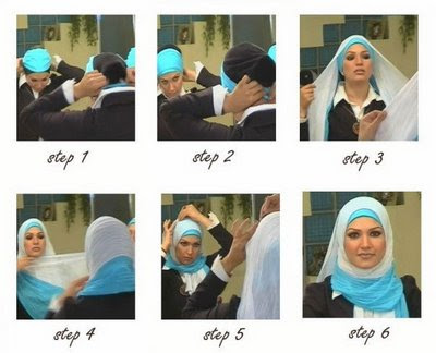 طريقيتين مميزتين للف الحجاب  Hijab+shayla+with+underwrap