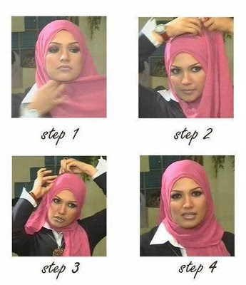خطوات وطرق لف الحجاب بالصور Hijab+shayla+wrap+without+undercap