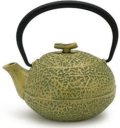 Cast Iron Melon Teapot