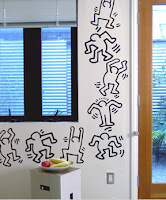 Keith Haring self-adhesive wall decals