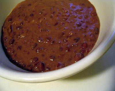 Azuki Beans Cooked with Garlic and Ginger