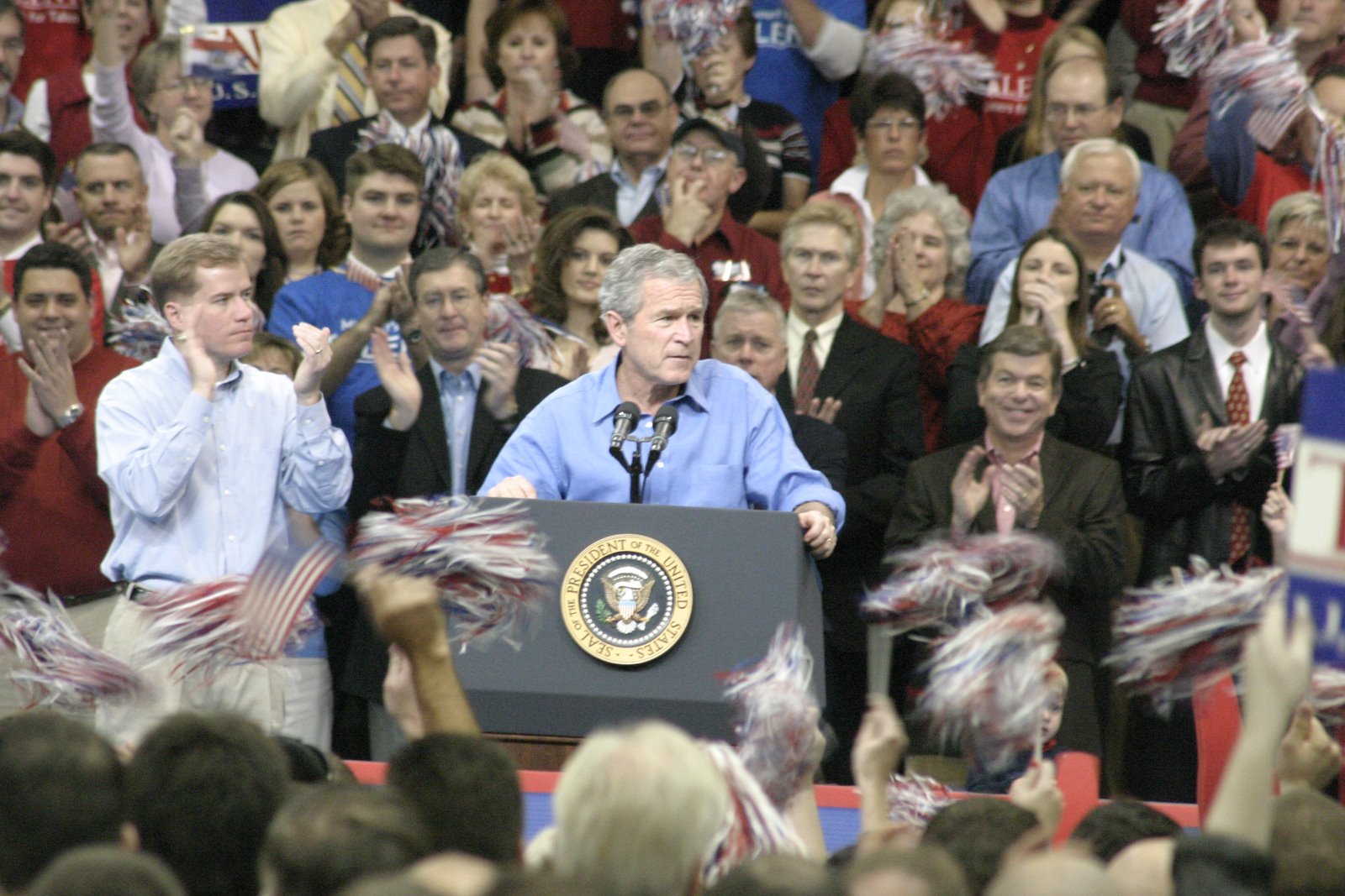 Bush in Missouri