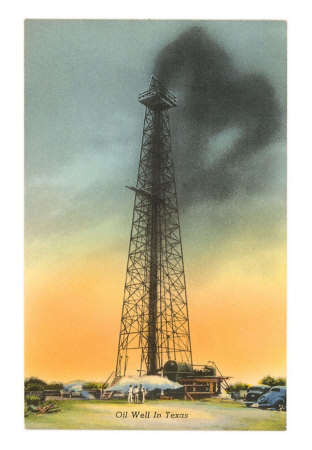 [TX-00373-C~Gusher-in-Texas-Oil-Well-Posters.jpg]