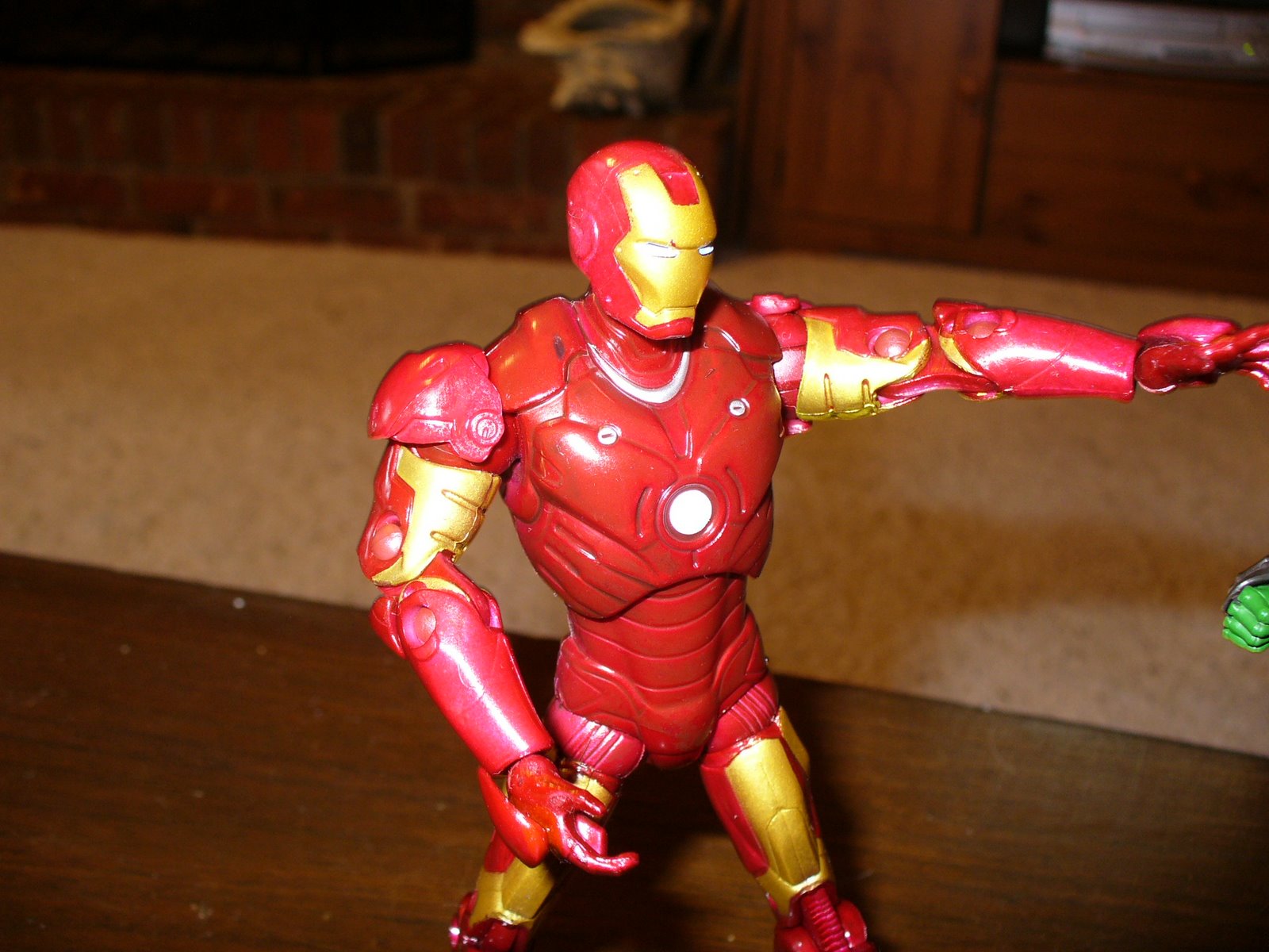 As Iron Man, all jets ablaze / He fights and smites with repulsor rays!