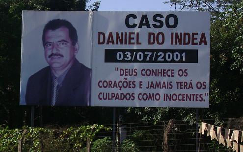 Vereador Daniel: assassinado há sete anos em Tangará da Serra
