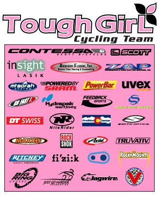 My 2009 Cycling Sponsors