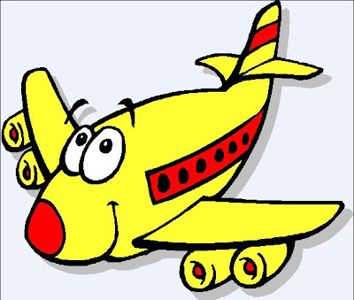 Image of Cartoon Airplane