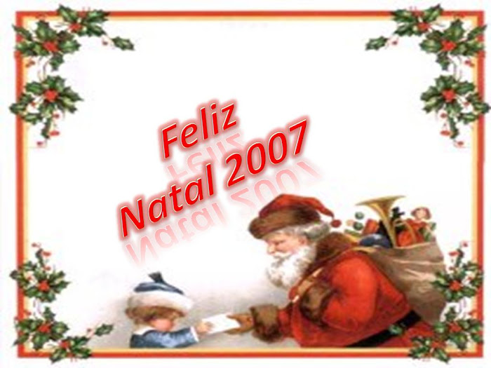 Feliz Natal 2007