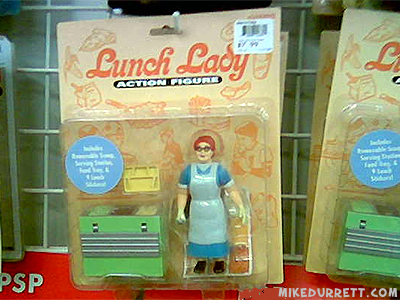 Lunch Lady Action Figure, spatula cutie.
