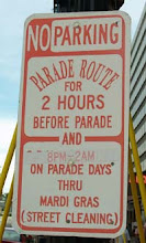 parade sign