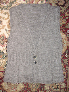pleated vest