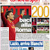 Roma - Torino = 4 - 0 e Totti segna il suo 200 goal