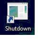 Shutdown PC with single click