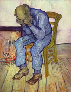 [250px-Vincent_Willem_van_Gogh_002++Vincent+van+Gogh,+que+sofria+de+depressão+e+cometeu+suicídio,+pintou+esse+quadro+em+1890+de+um+homem+que+emblematiza+o+desespero+e+falta+de+esperança+sentida+na+depressão.jpg]