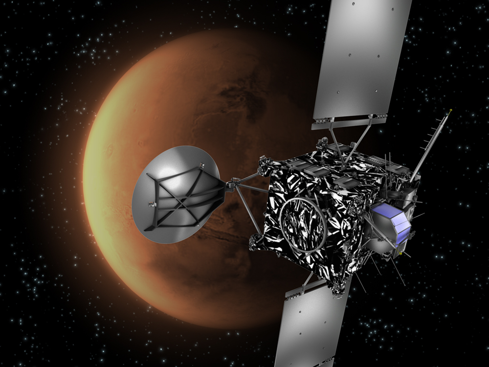 Sonda Rosetta se aproxima a Marte