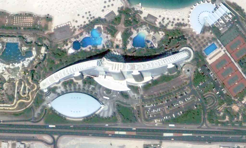 Photo satellite Hotel Dubai