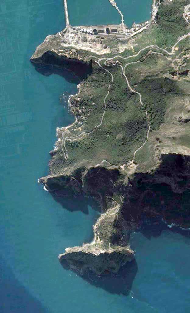 photo satellite bejaia cap carbon Bouak Algerie