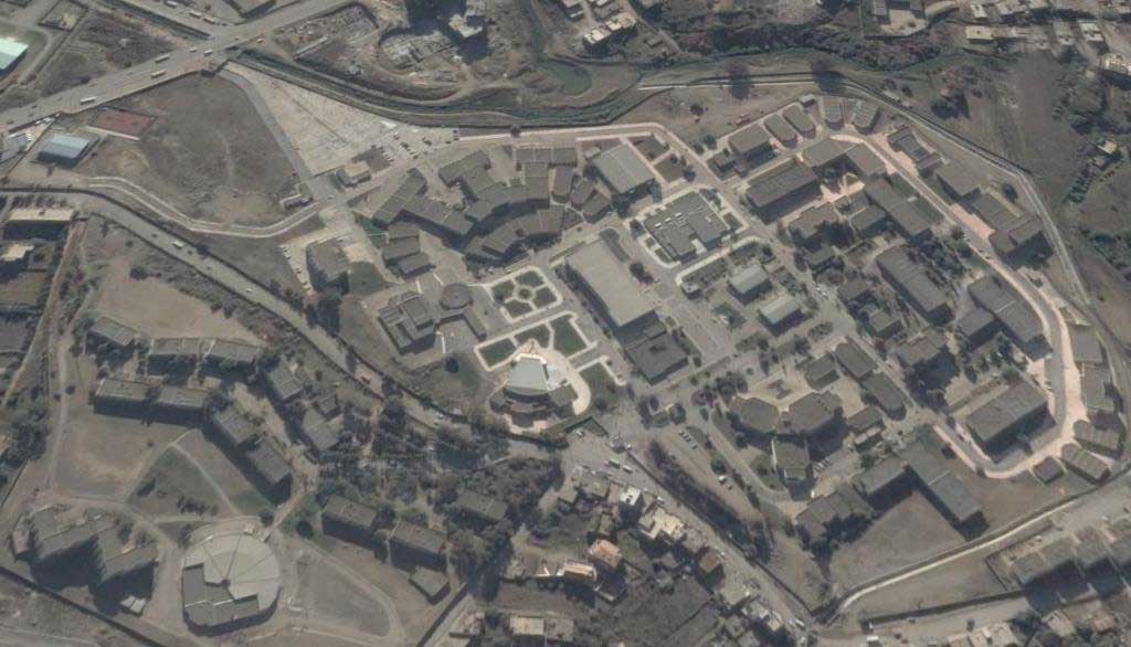 photo satellite bejaia-universite Algerie