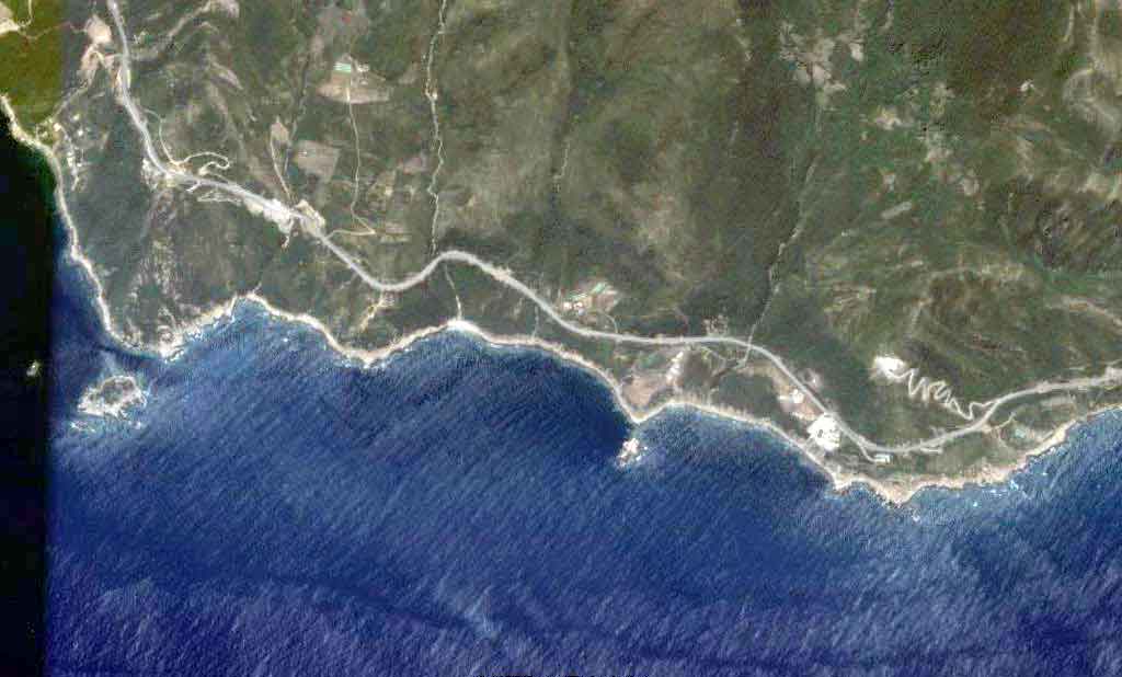 photo satellite Cap-Sigle bejaia algerie